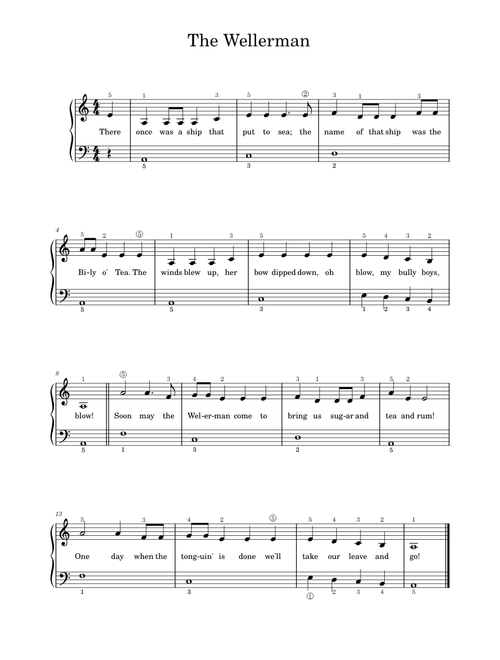 Soon The Wellerman Comes – Misc Traditional
