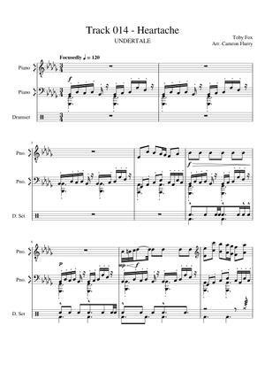 Heartache Sheet Music for Piano (Solo) | MuseScore.com
