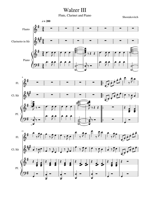 Shostakovich Waltz III
