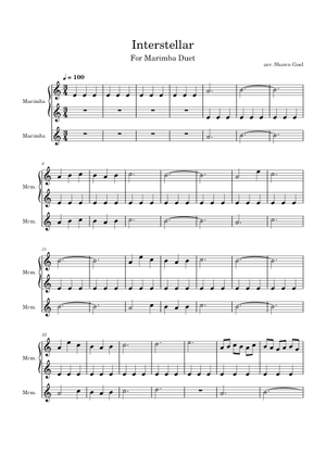 Play Official version of Interstellar Theme Sheet Music by Hans Zimmer ...