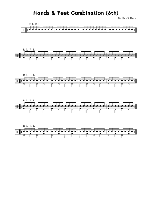 Hands & Feet Combination Exercises – bbmondrum