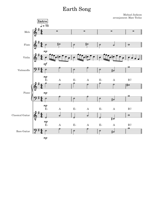 Earth song – Michael Jackson