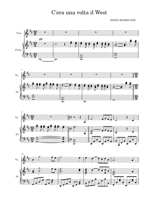 Love theme – Ennio Morricone C'era una volta il West