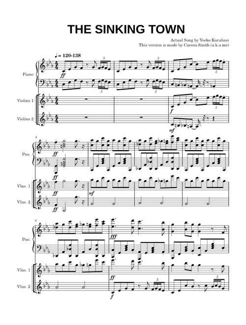 Sinking Town – Yoeko Kurahashi