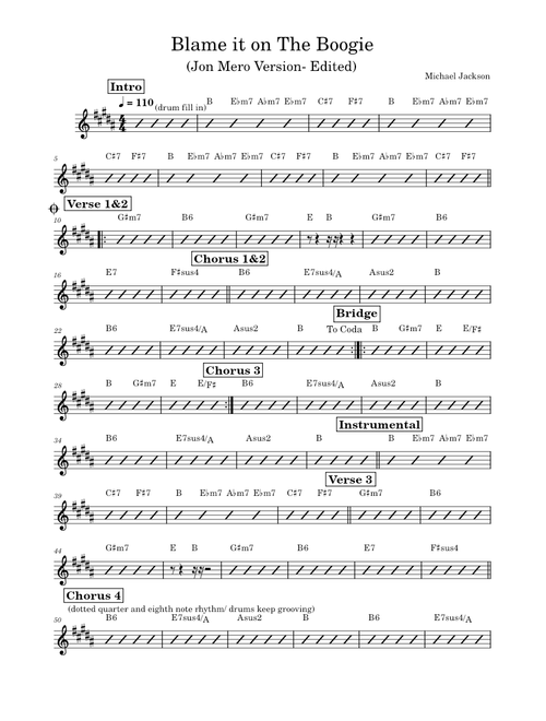 Blame It On The Boogie – The Jacksons Blame It On The Boogie (Jon Mero Version-Edited): The Jacksons