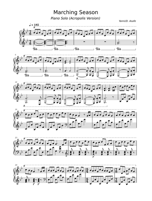 Marching Season – Yanni