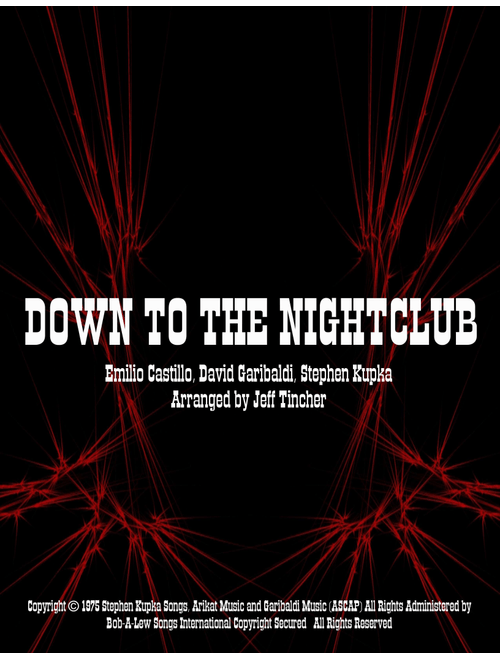 Down To The Nightclub (Arr. Jeff Tincher) - Tower Of Power (Piano Vocal)