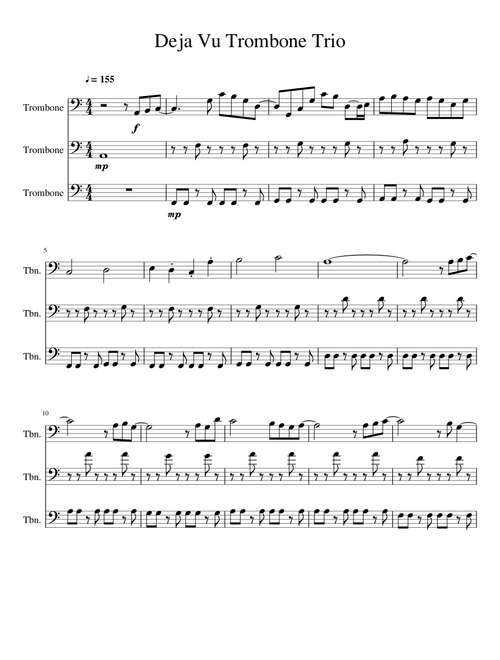 Deja Vu Trombone Trio