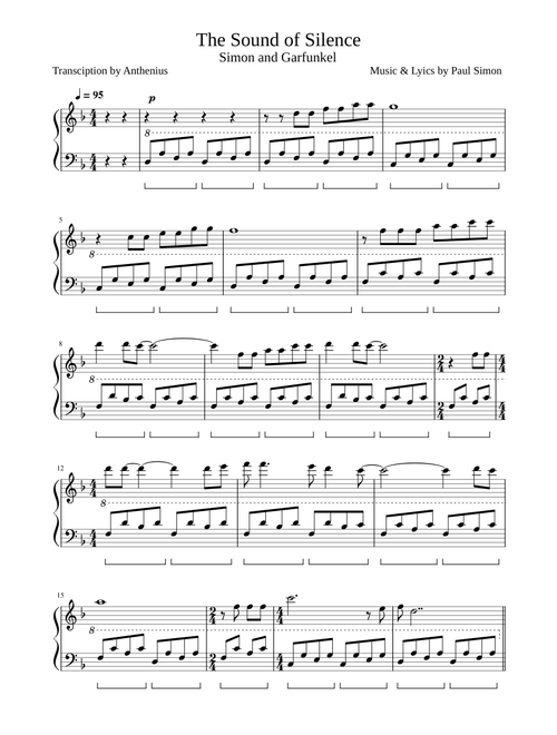 The Sound of Silence - Simon and Garfunkel