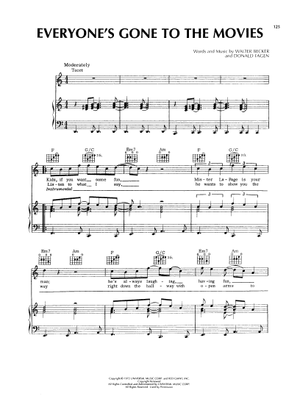 Play Official version of Josie Sheet Music by Steely Dan for Piano ...