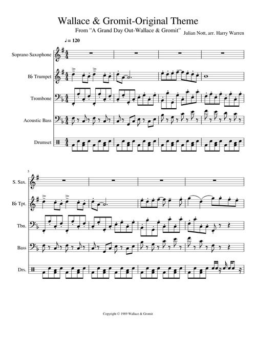Wallace and Gromit Original Theme FINAL PROTOTYPE