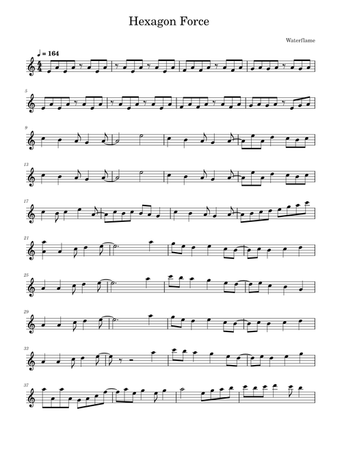 Hexagon Force Trumpet