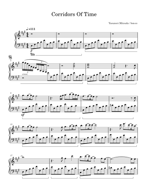 Corridors of Time – Yasunori Mitsuda