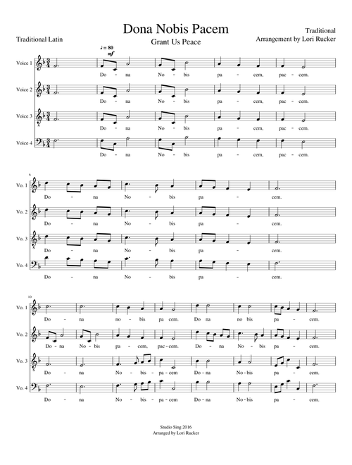 Dona Nobis Pacem