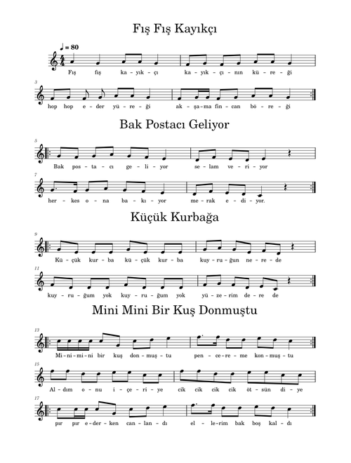 Çocuk Şarkıları