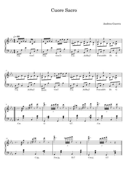 Cuore Sacro - Andrea Guerra