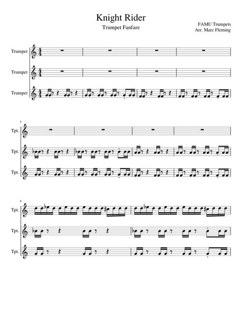 Knight Rider Theme – Stu Phillips, TV Theme Song Knight_Rider