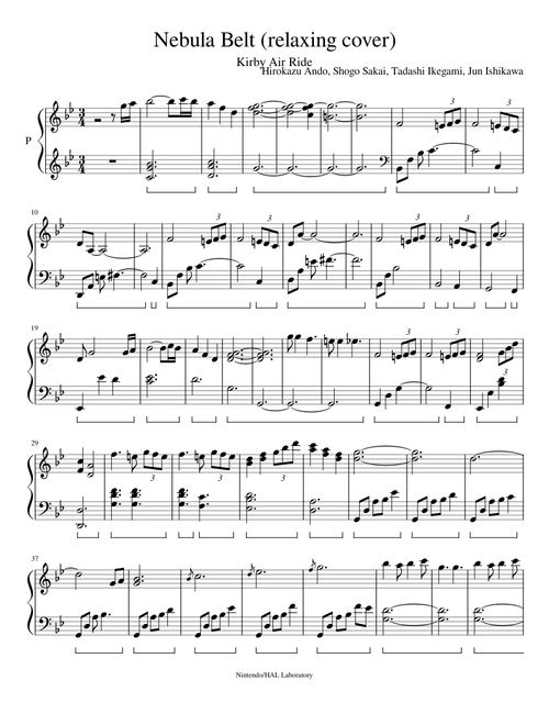 Nebula Belt (relaxing cover)