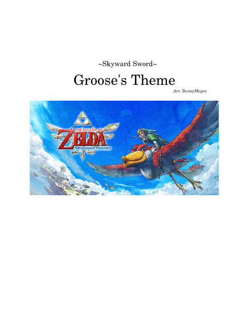 Skyward Sword - Groose's Theme!