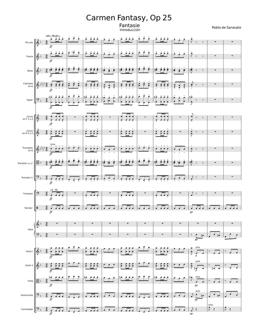 Carmen Concert Fantasy, Op.25 - Pablo de Sarasate