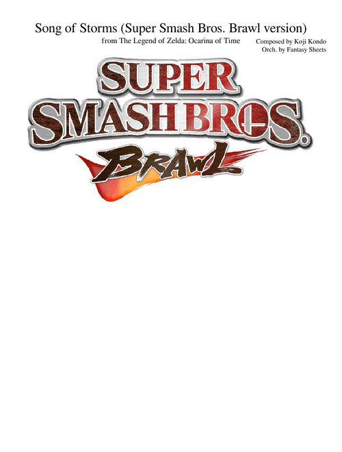Song of Storms - Super Smash Bros Brawl version