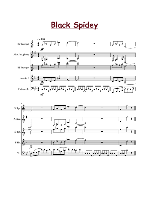 Black Suited Spidey (Spider-Man 3)