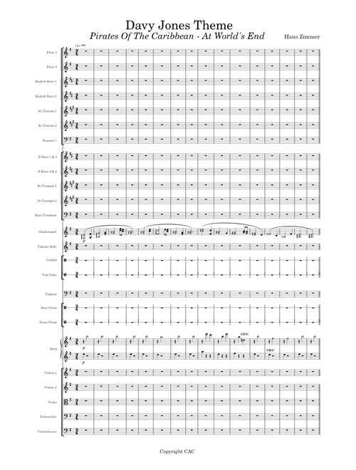 Davy Jones Theme – Hans Zimmer
