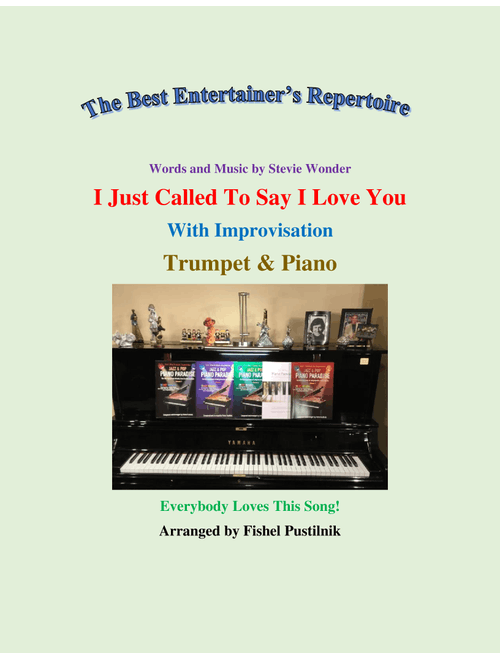 I Just Called To Say I Love You (Arr. Fishel Pustilnik) - Stevie Wonder (Trumpet and Piano)