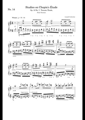 上下巻　GODOWSKY/Chopin Etudes Studies on Chopin's Études - Wikipedia