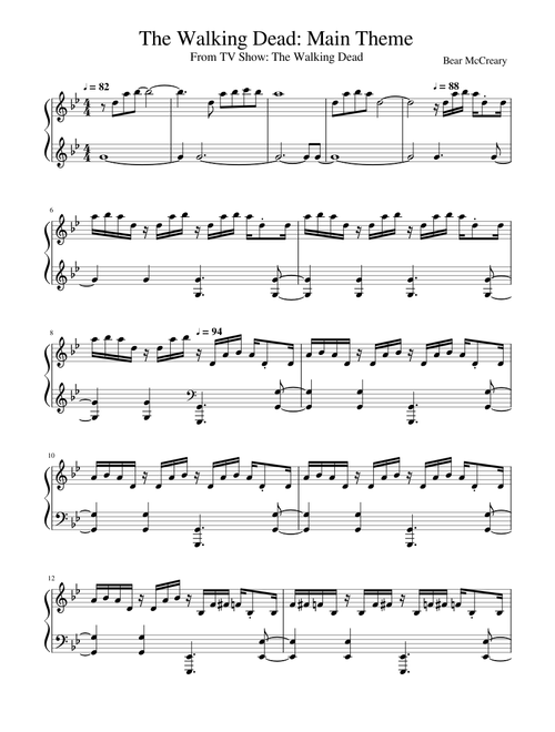The Walking Dead - Bear McCreary