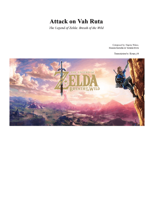 Attack on Vah Ruta - The Legend of Zelda: Breath of the Wild