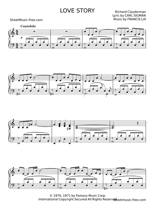 Love story - Richard Clayderman