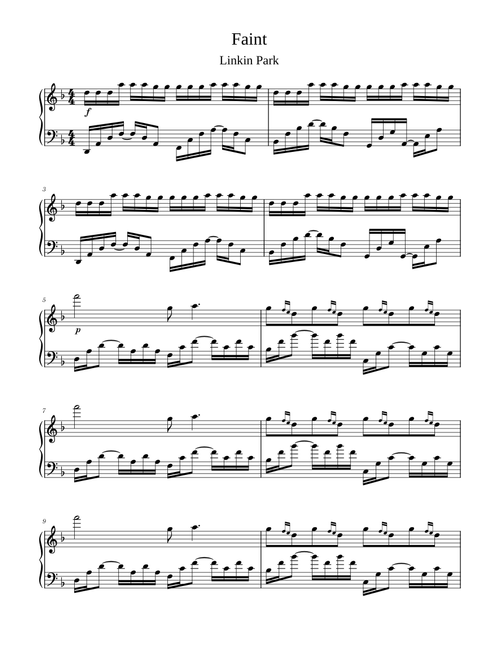 Linkin Park- Faint 7