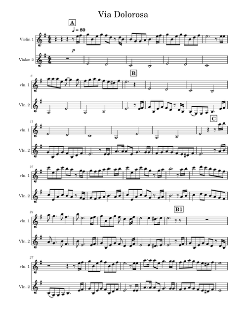 Via dolorosa – Sandi Patty