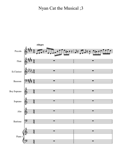 Nyan Cat the Musical
