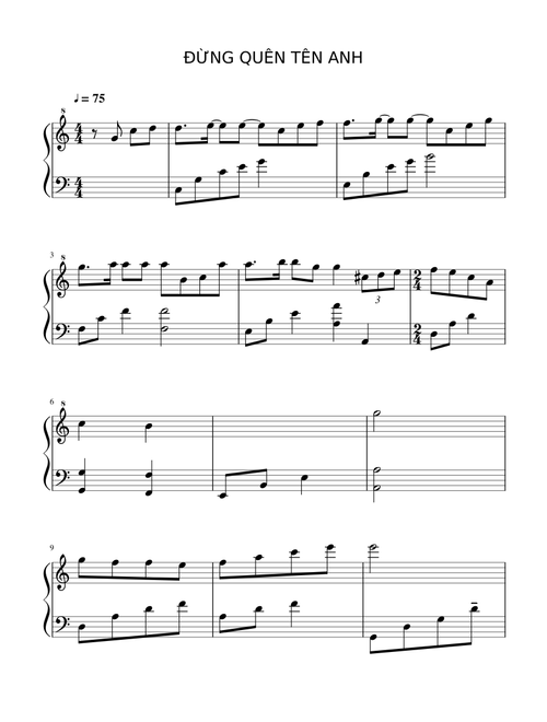 Đừng Quên Tên Anh