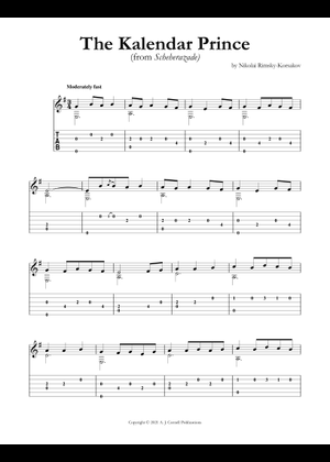 The Kalendar Prince (from Scheherazade) - Nikolai Rimsky-Korsakov