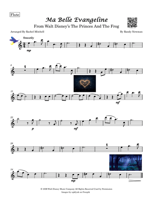 Ma Belle Evangeline (Arr. Rachel Mitchell) - Randy Newman (Flute Solo)