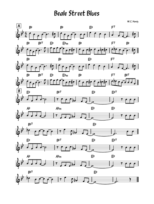 Beale Street Blues – W. C. Handy