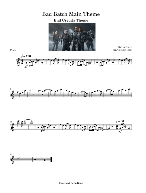 Bad Batch Theme – Kevin Kiner