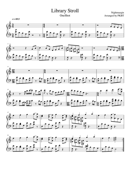OneShot - Library Stroll
