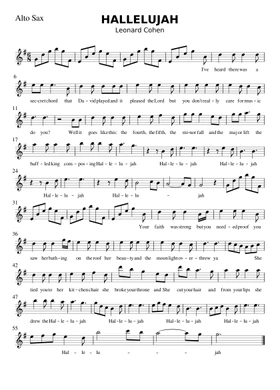Free Saxophone sheet music | Download PDF or print on 