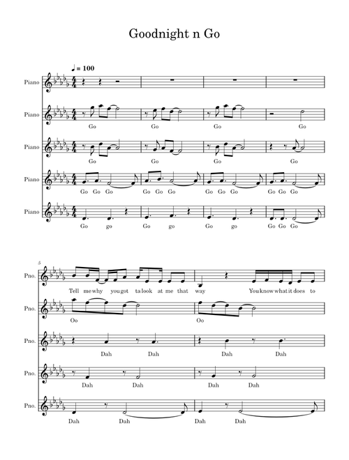 Goodnight n go – Ariana Grande