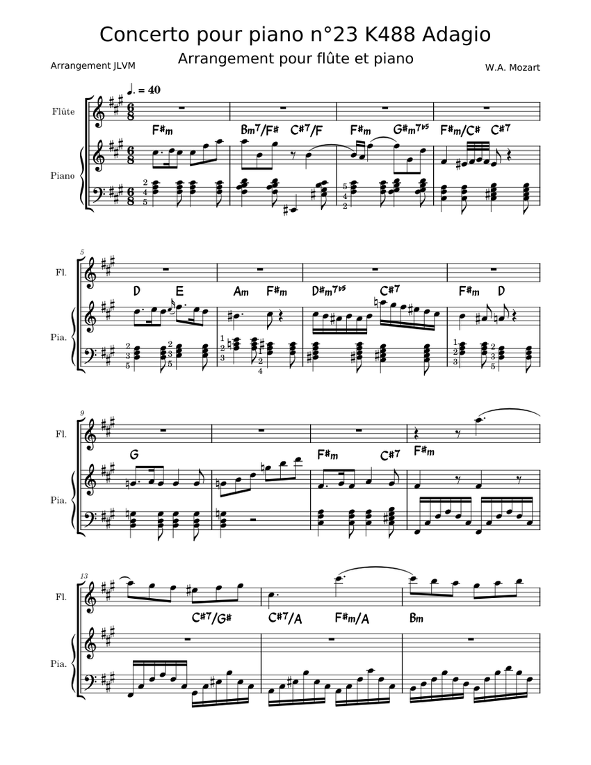 Mozart: Flute & Harp Concerto K.299; Sinfonia concertante K