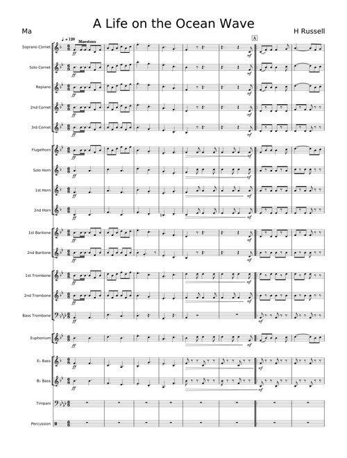 A Life on the Ocean Wave - Henry Russell