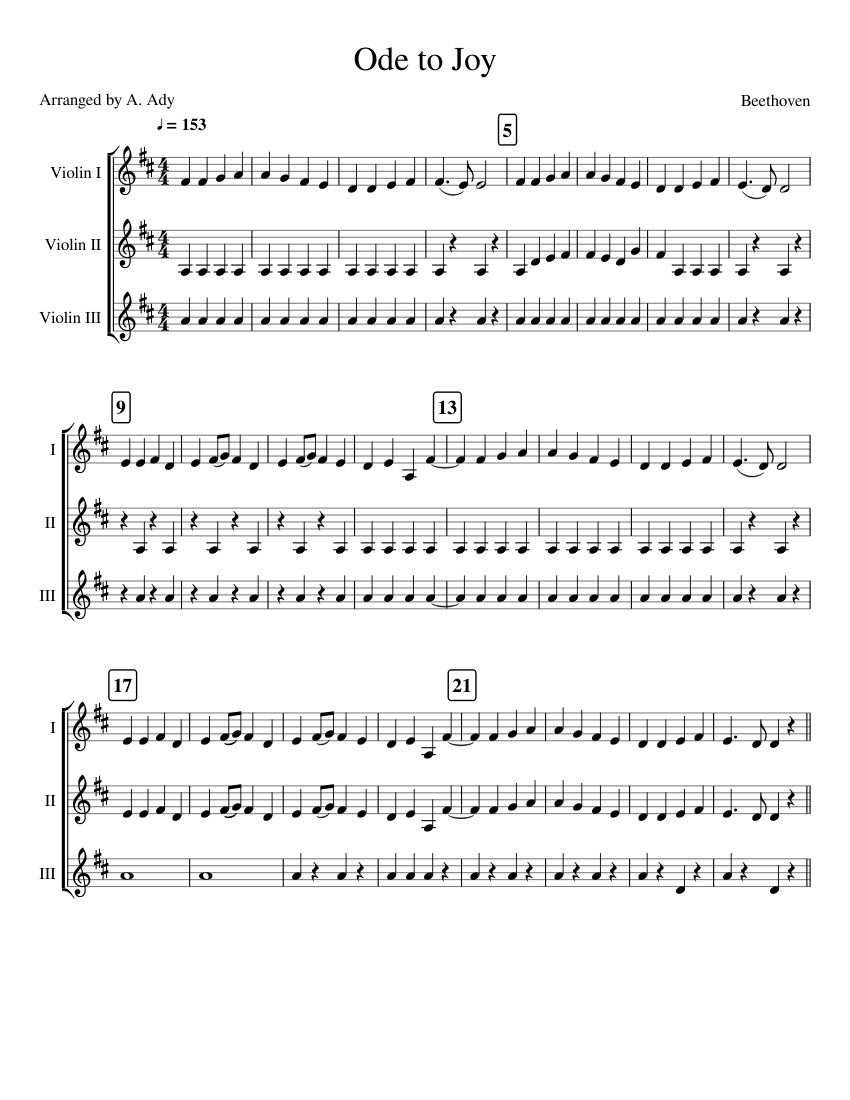 Ode to joy violin outlet