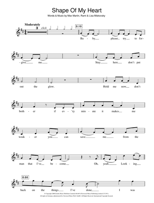 Shape Of My Heart - Backstreet Boys (Violin Solo)