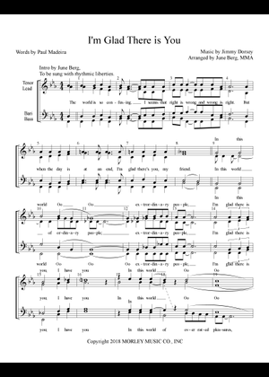 Play Official version of I'm Glad There Is You (In This World Of