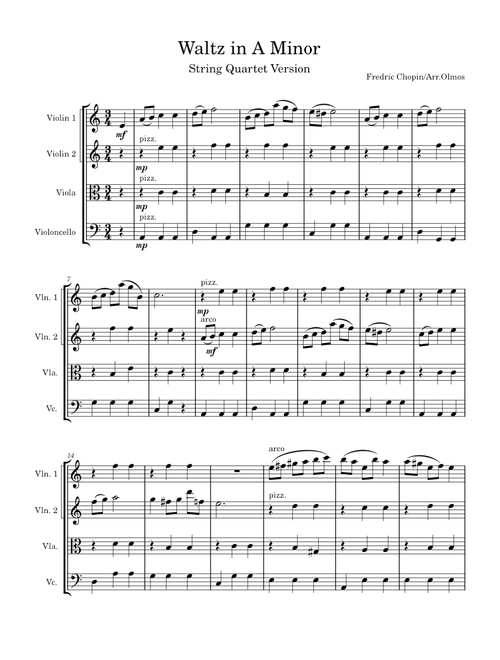 Waltz in A Minor