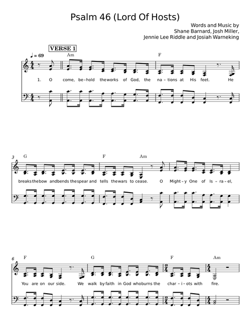 Psalm 46 - Shane Barnard